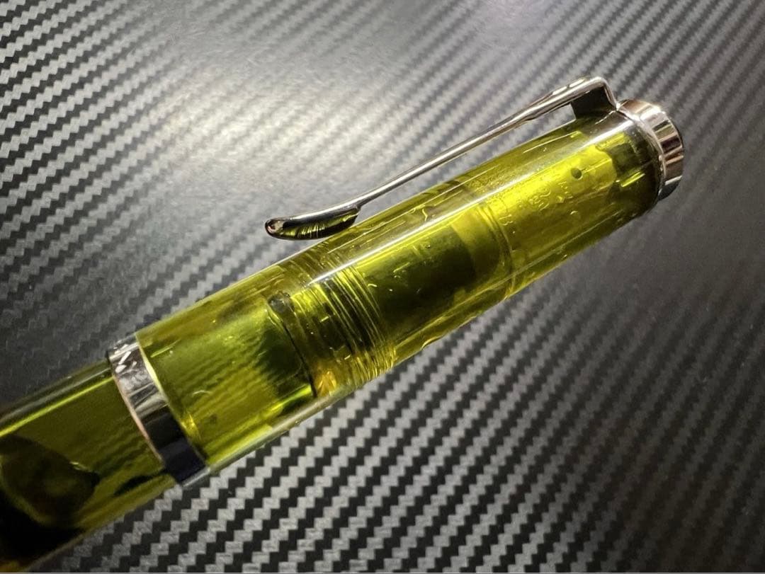 未使用に近い ペリカン 万年筆 M205 デュオネオン BB