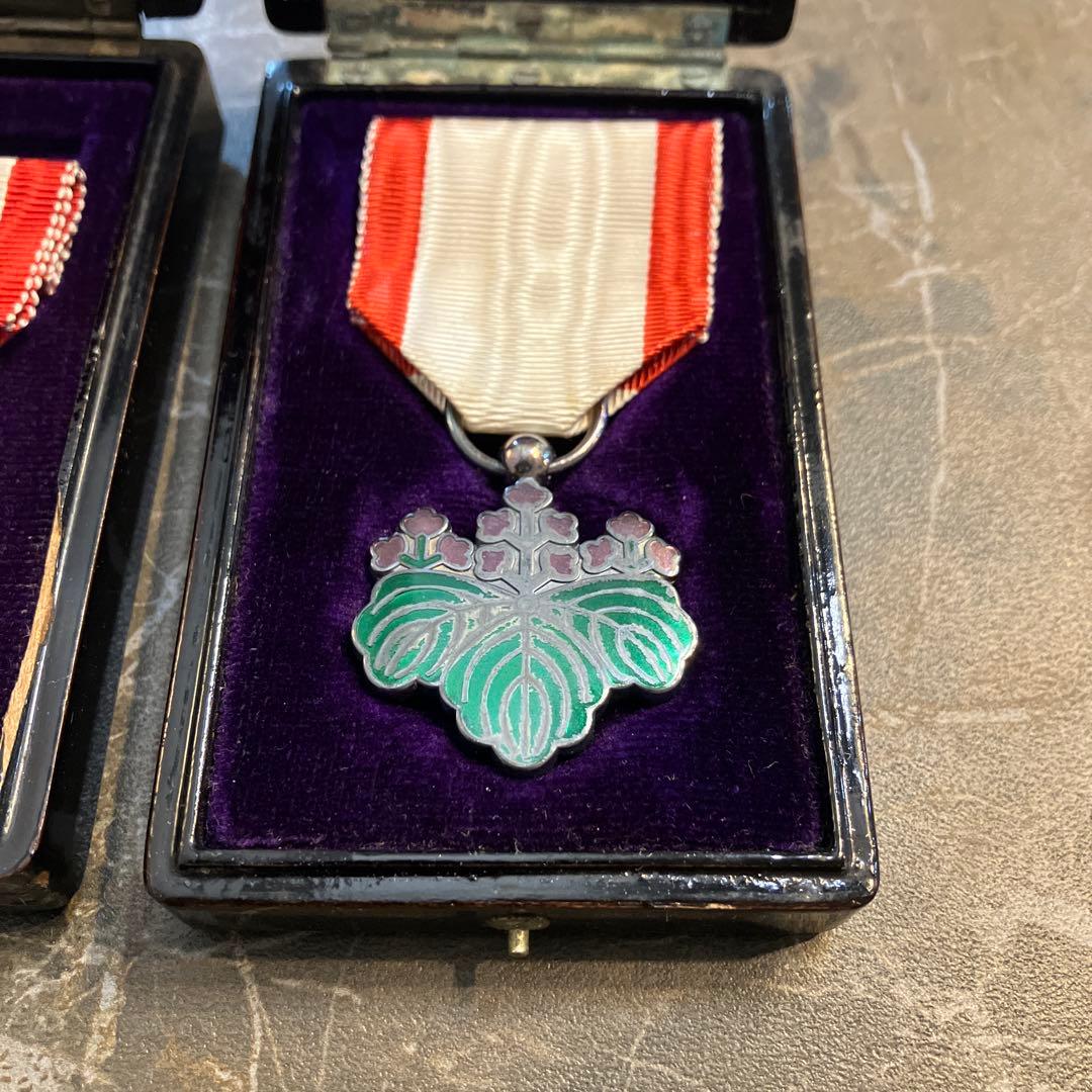 勲七等青色桐葉章　勲章　メダル　日本