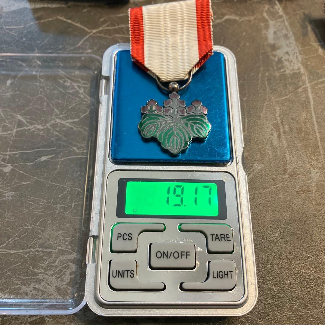 勲七等青色桐葉章　勲章　メダル　日本