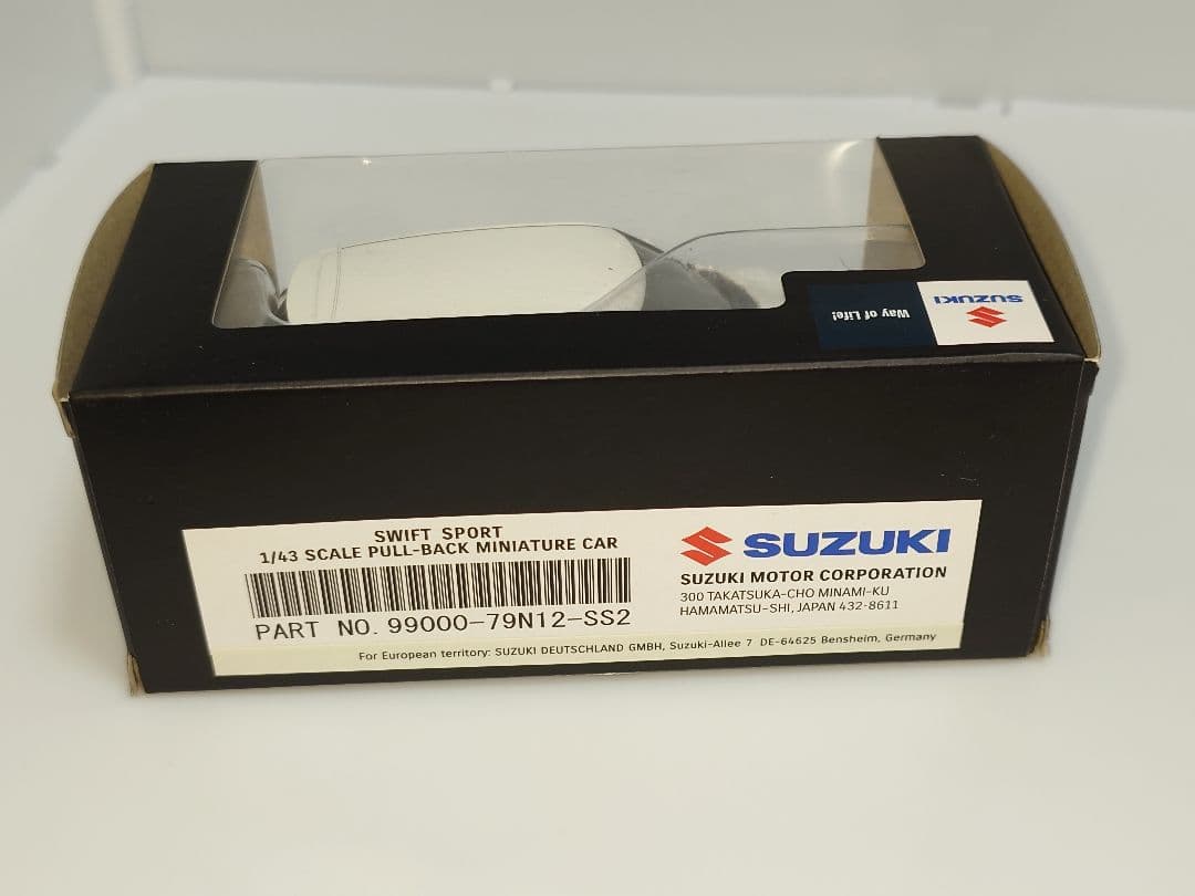 激レア! ZC33S スイフトスポーツ ホワイト プルバックカー