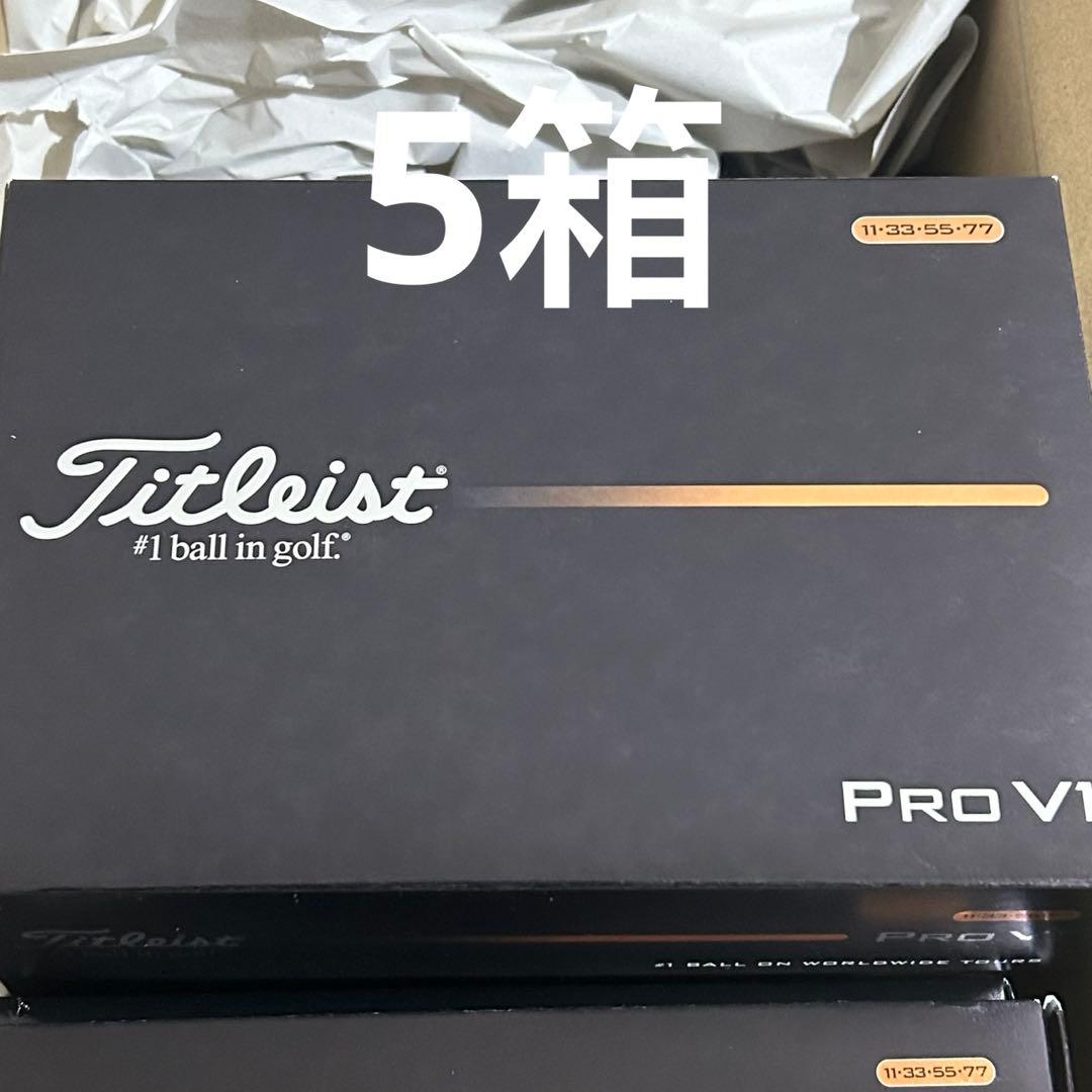 2025 TITLEISTタイトリストPROV1 プロV1 ダブルナンバー