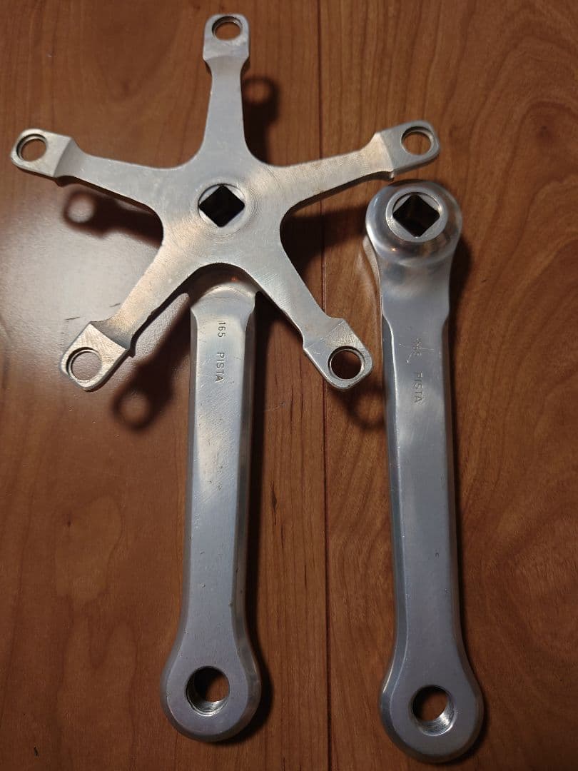 つくね様交渉中　貴重　CAMPAGNOLO PISTA クランク②