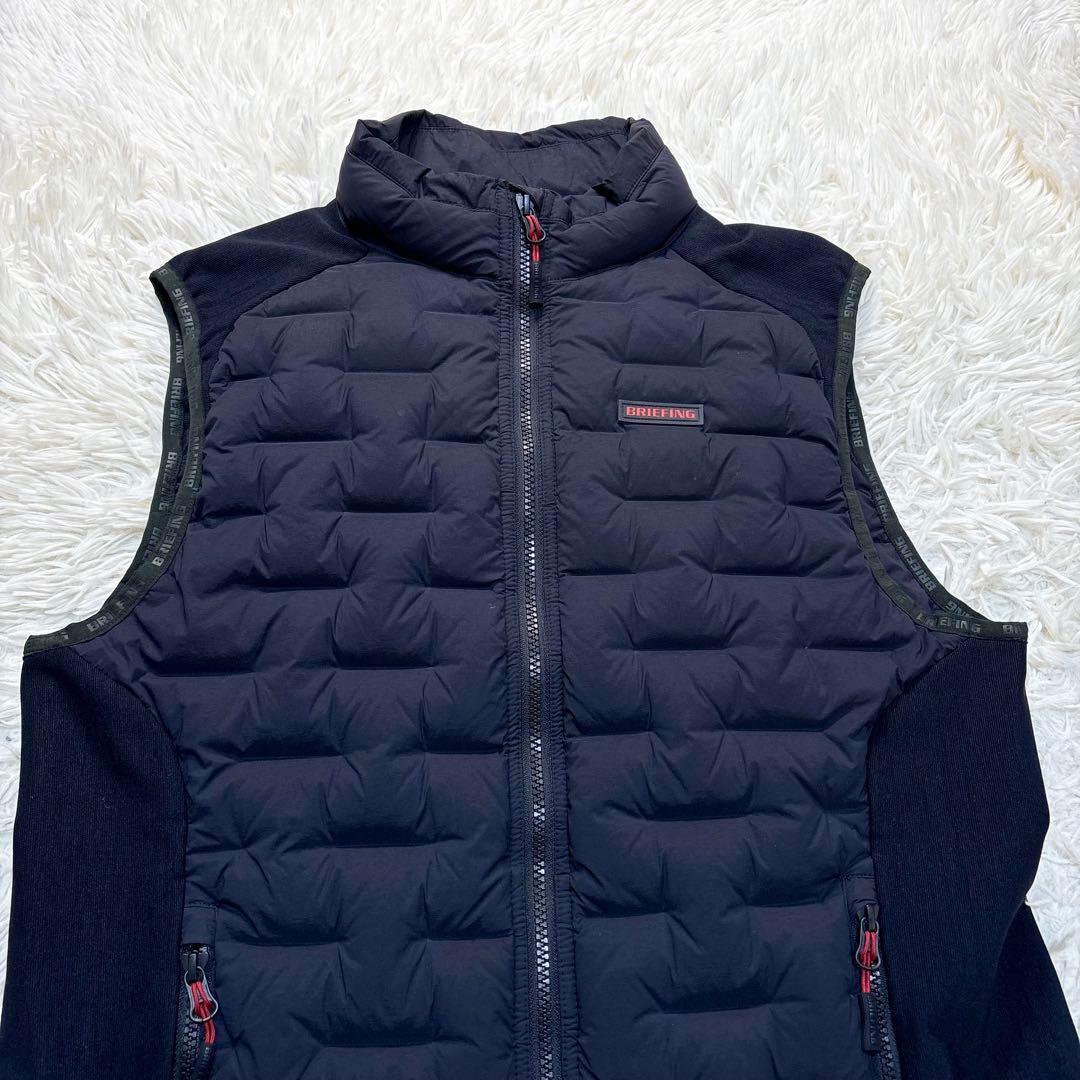 ブリーフィング　ダウンベスト　ブラック