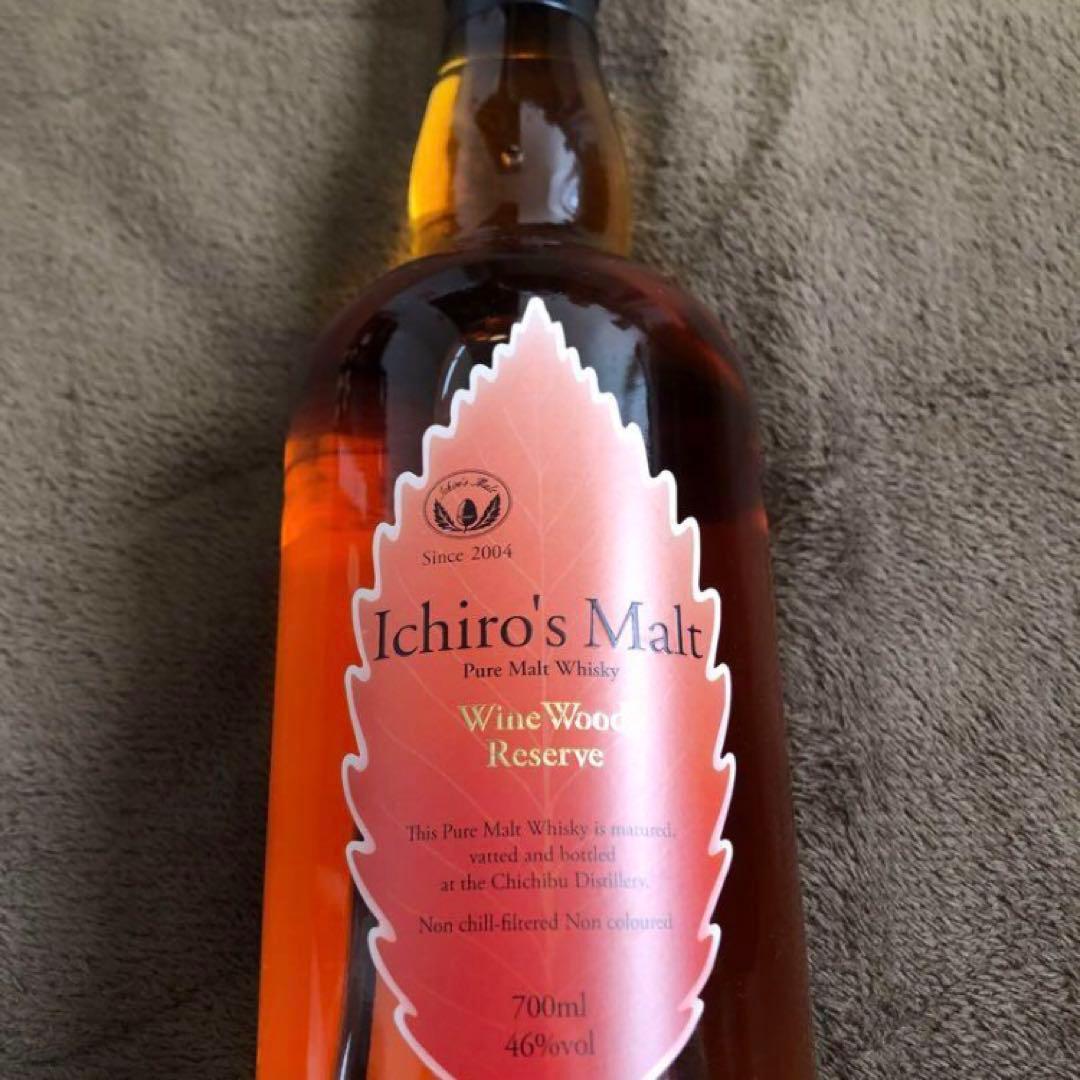 [人気] イチローズモルトワインウッドリザーブ700ml 46% [新品未開封]