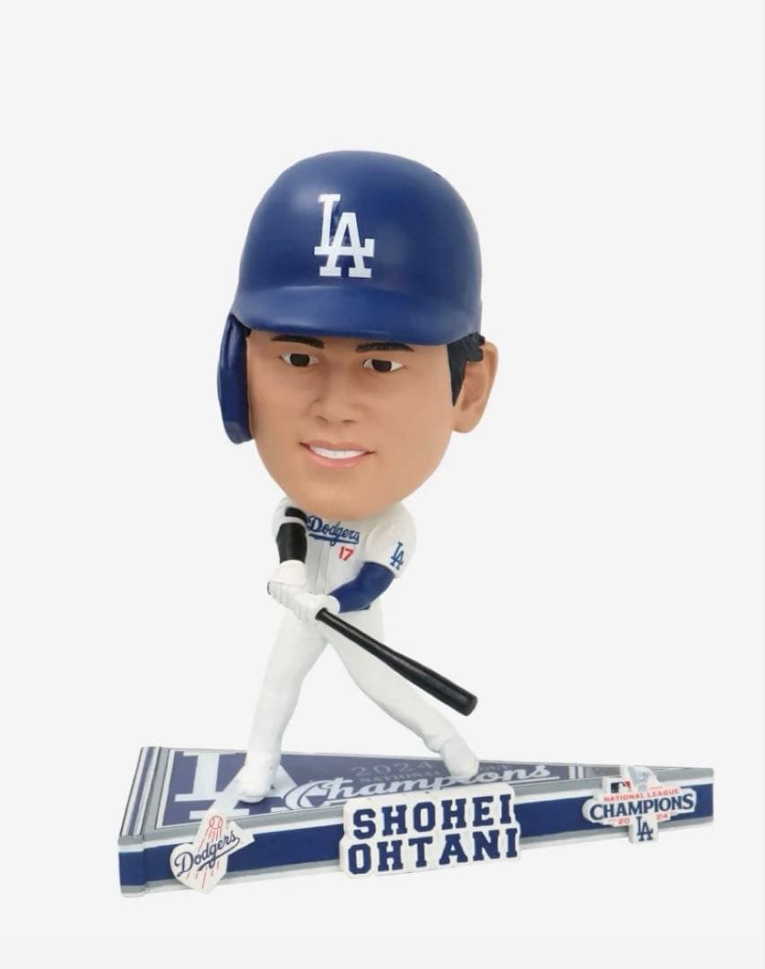 【大谷翔平】ナショナルリーグチャンピオンペナントベースボブルヘッド 324個限定