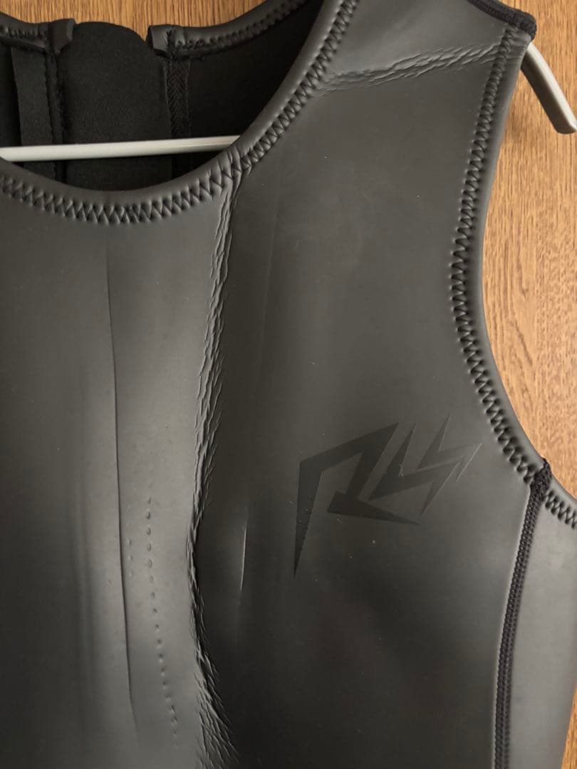 ロングジョンウェットスーツ ブラック　3mm サイズL 1回のみ使用