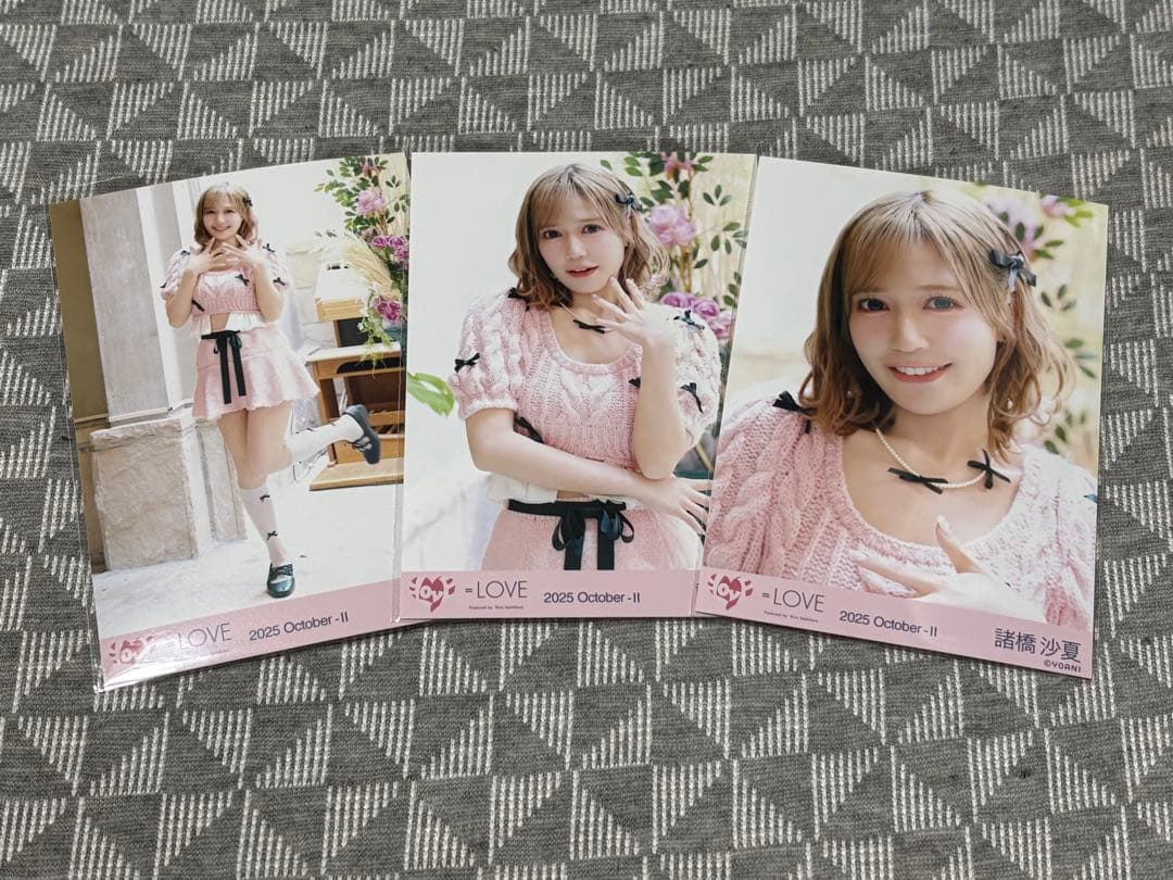 N*O様 ＝LOVE イコラブ 生写真 ラブソングに襲われるMV衣装 フルコンプ