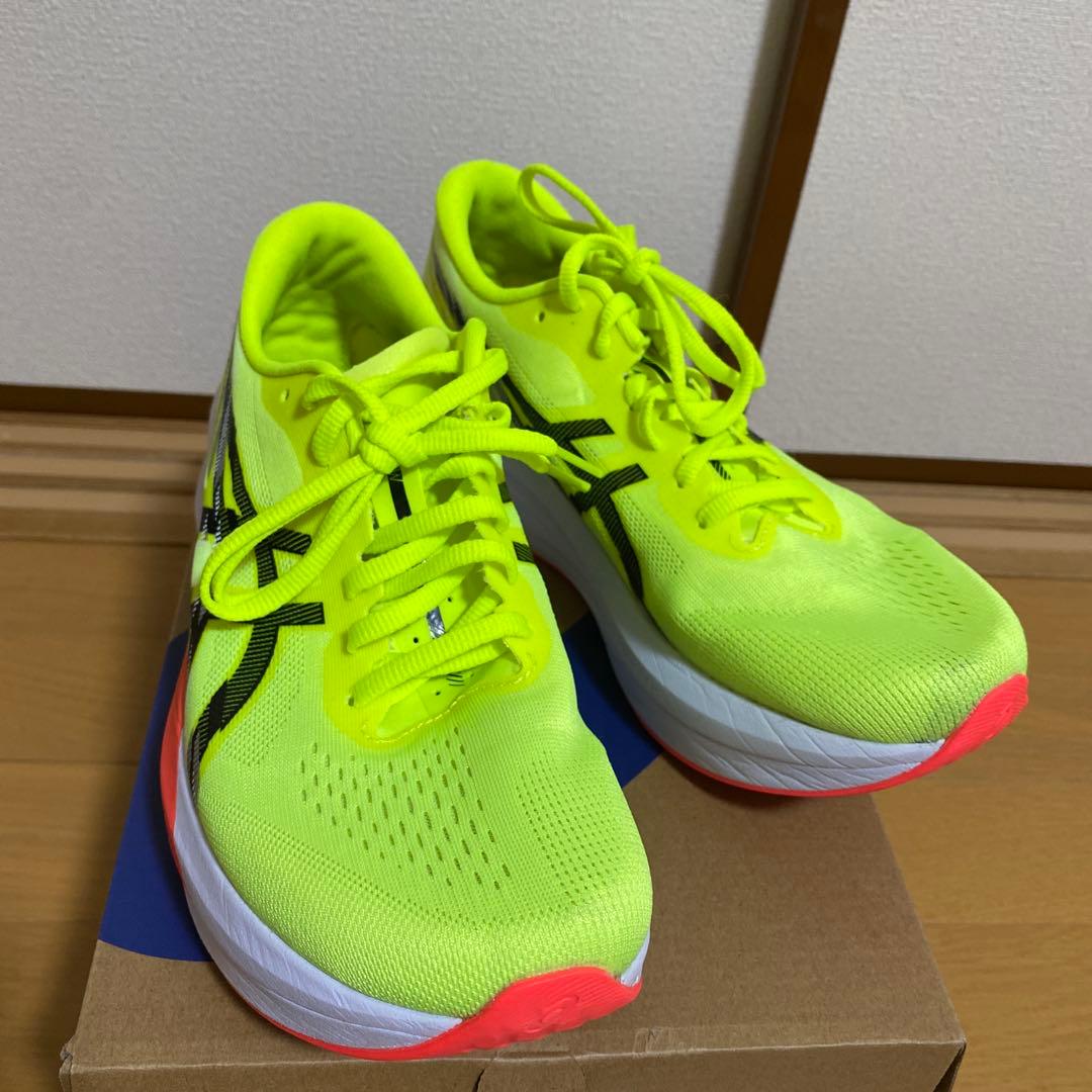ASICS MAGIC SPEED 4 27.0cm セーフティイエロー