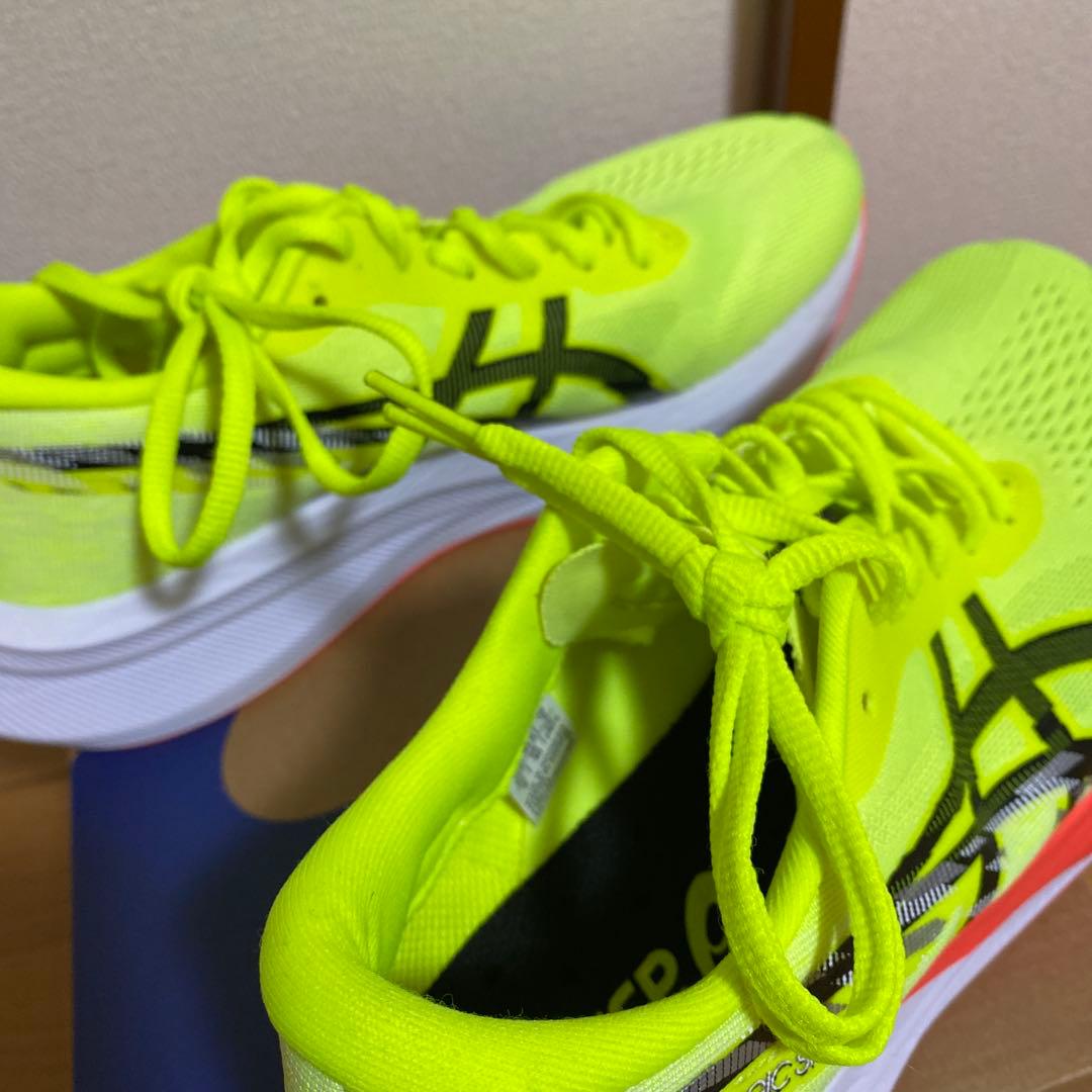 ASICS MAGIC SPEED 4 27.0cm セーフティイエロー