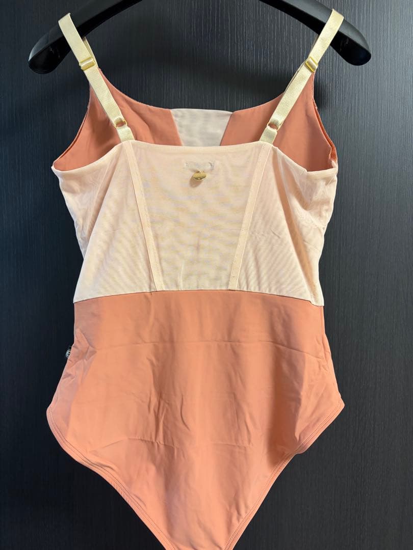 BODILE ボディール レオタード & スカート セット M/L オレンジ系