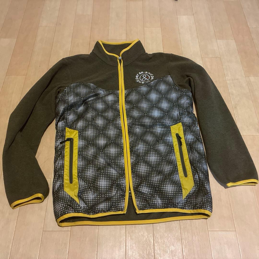 and per se ジップアップジャケット