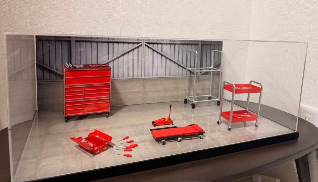 Myday専用　AE86 専用ディスプレイケース + ガレージディスプレイキット