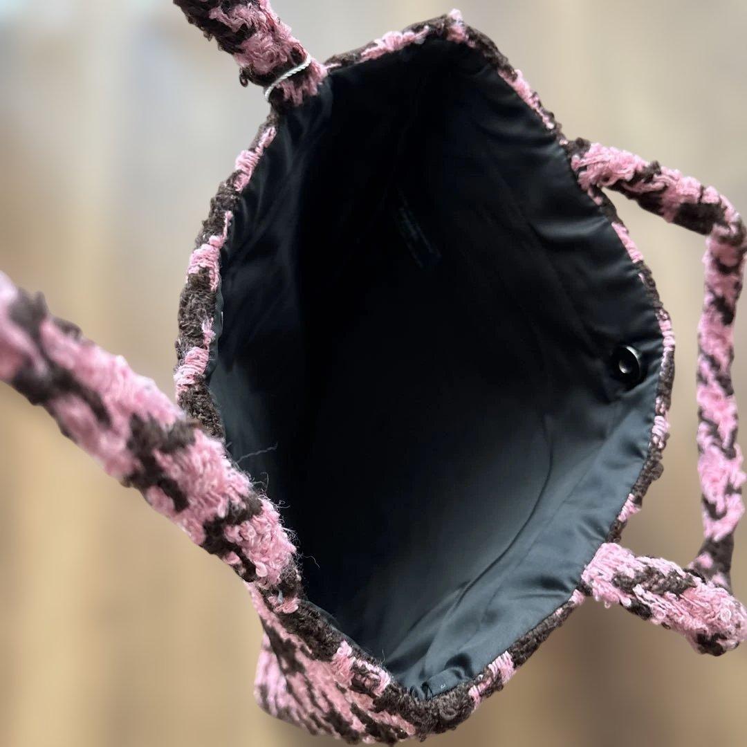 CHANEL ツイードトートバッグ