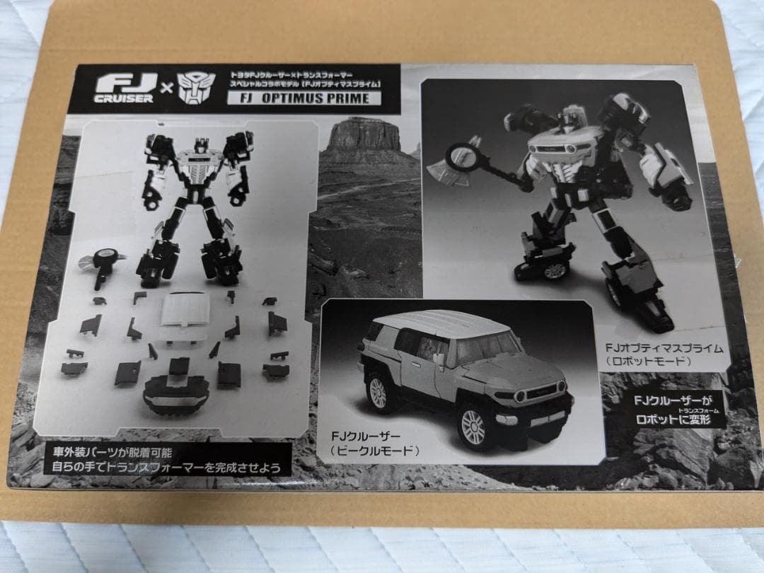トヨタFJクルーザーxトランスフォーマー　[FJオプティマスプライム]　ベージュ
