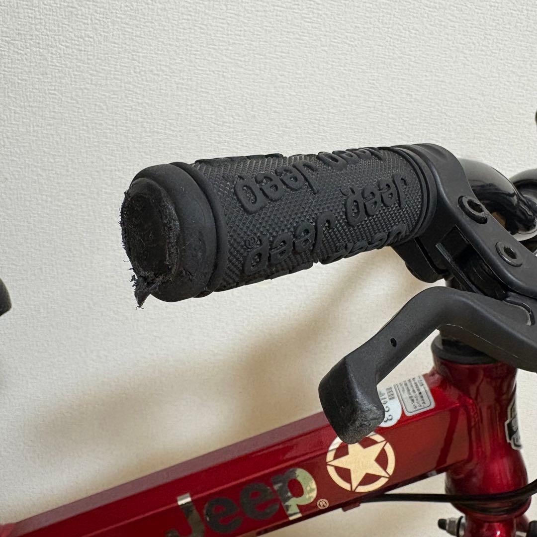 お値下げ！！『福岡』Jeep (ジープ) 子供用自転車 18インチ 赤