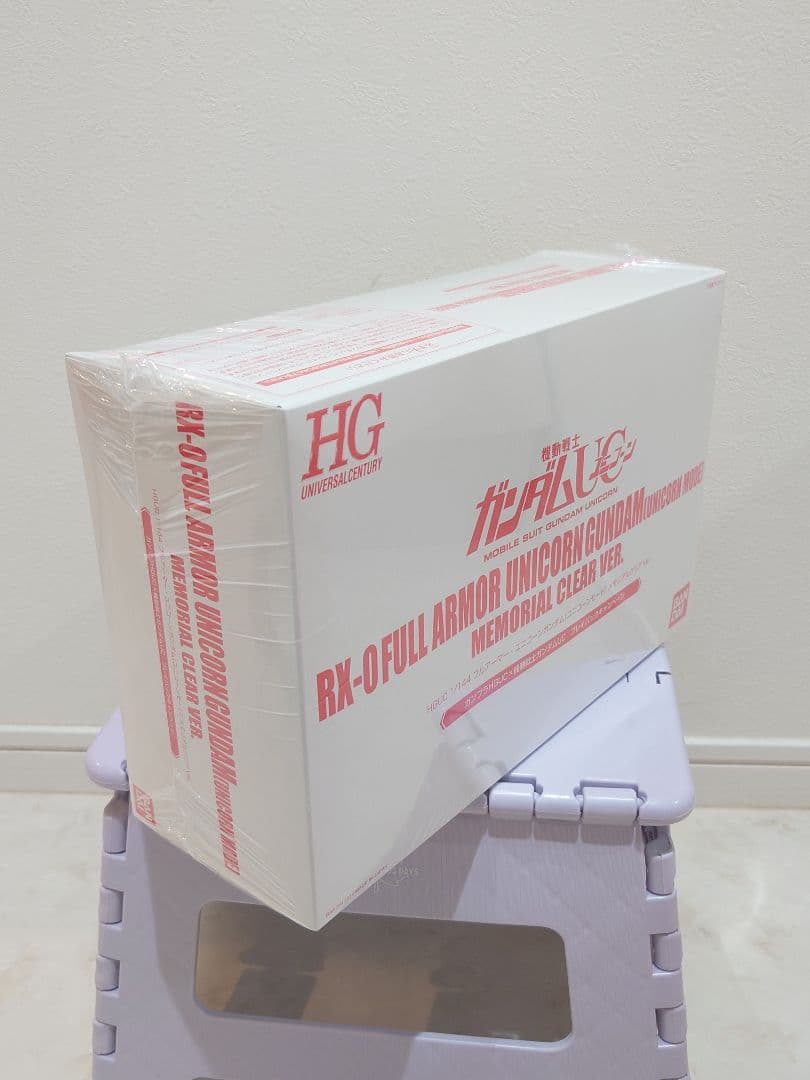 フルアーマー ユニコーンガンダム メモリアルクリア　機動戦士ガンダム