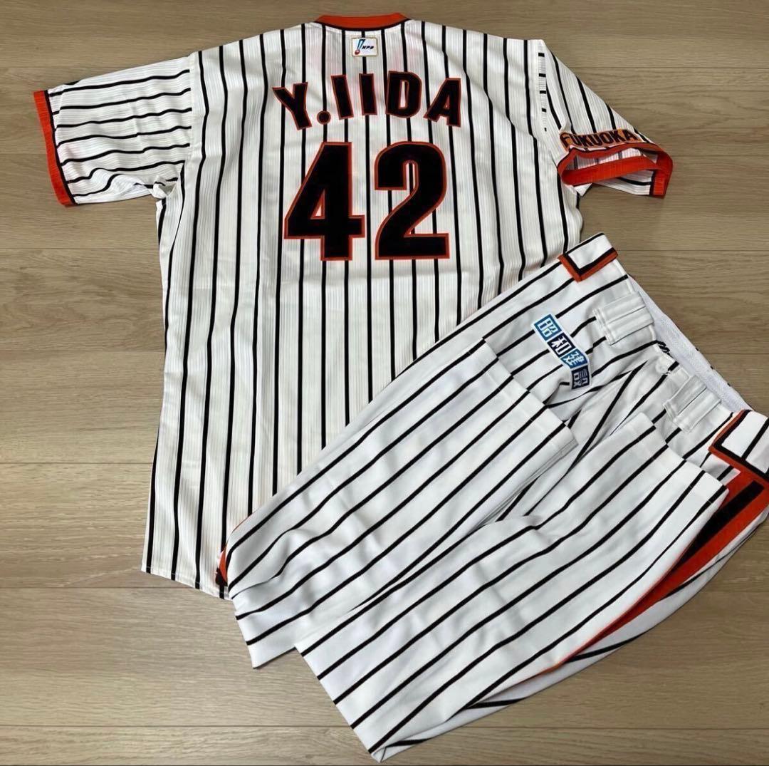 福岡ソフトバンクホークス　復刻実使用ユニフォーム　飯田