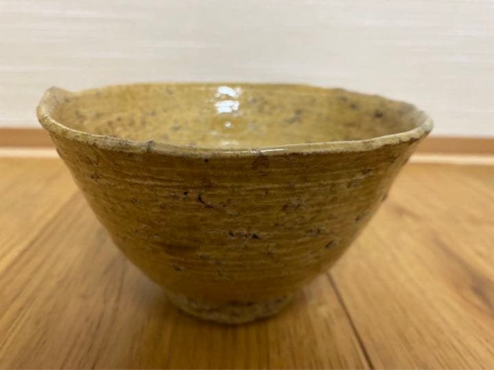 江戸期　黄伊羅保茶碗　八代乾山　如仙織箱　二重箱