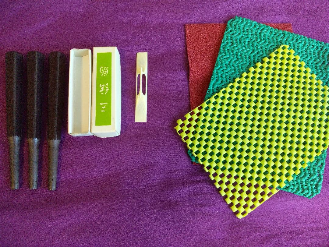 長唄用三味線 【長かばん 他小物多数】