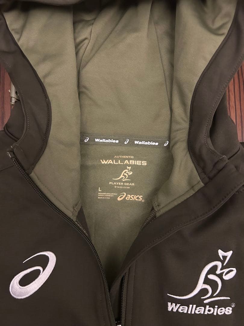 アシックス　オーストラリア代表　ウォームアップジャケット　L
