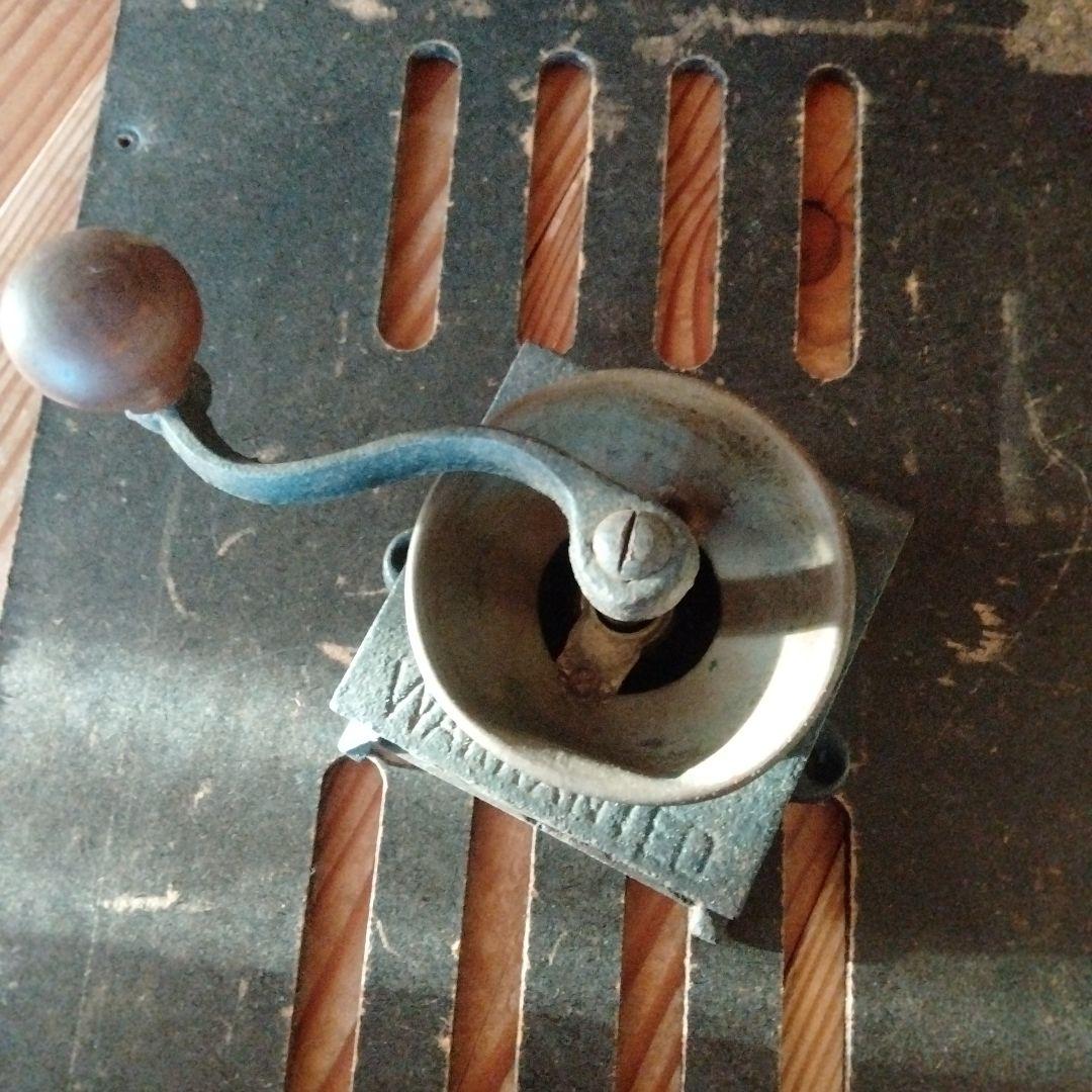 鋳物 アイアン 珈琲 コーヒーミル アンティーク ビンテージ 日本製