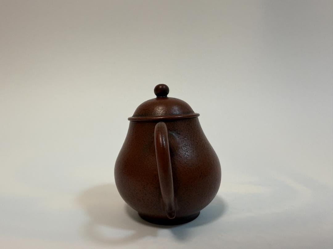 唐物紫砂壺 朱泥「孟臣 自有一山川」刻 急須 時代品 煎茶道具 美術品