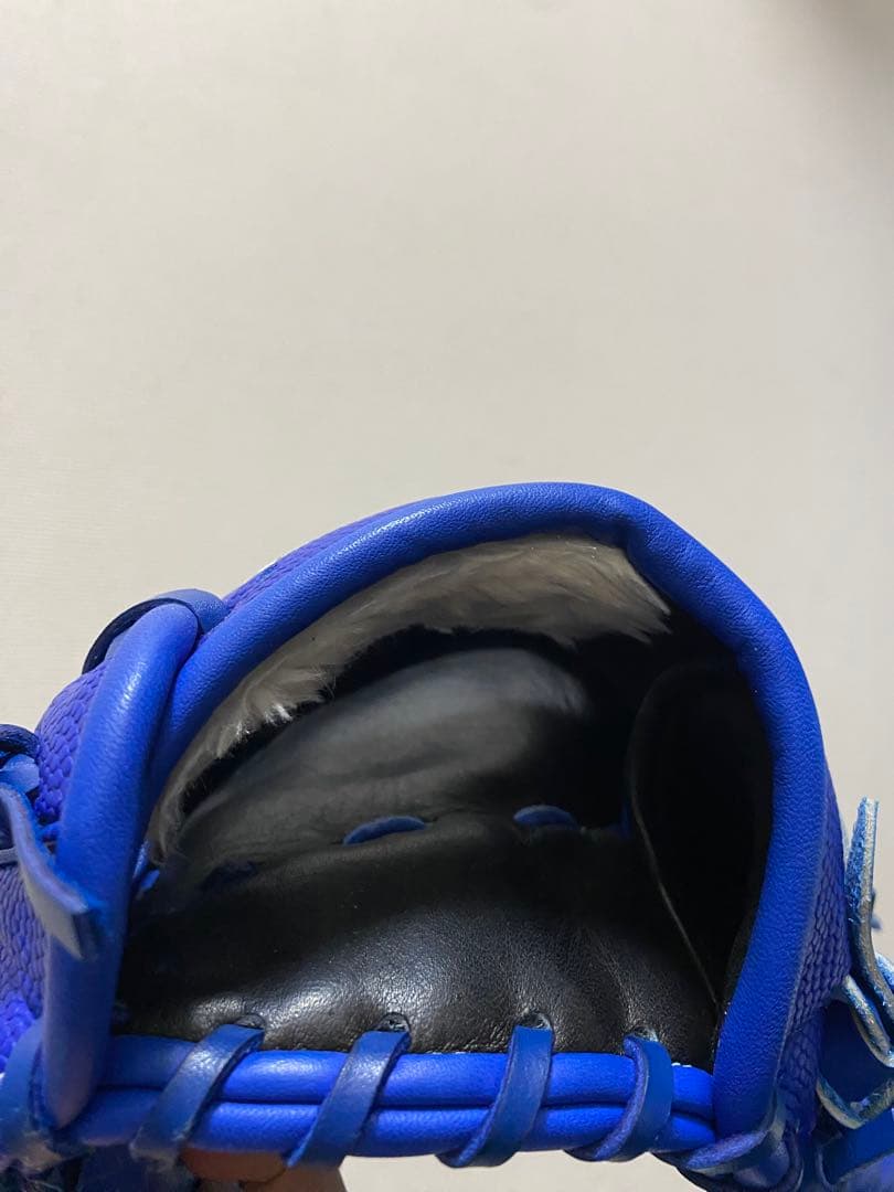 Wilson ウィルソン　内野手用　軟式グローブ 青　D-MAX