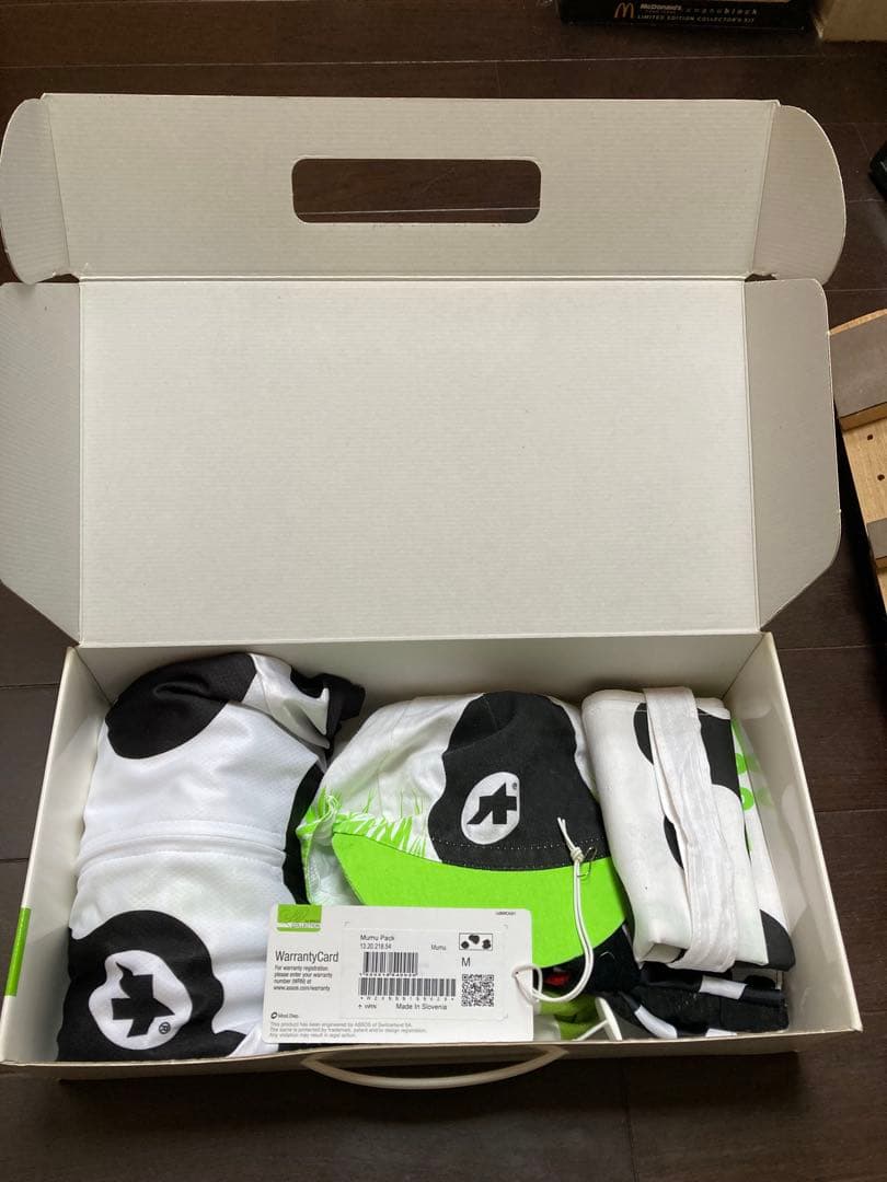 【希少】ASSOS アソス ムームー サイクルジャージ キットM 牛柄 半袖