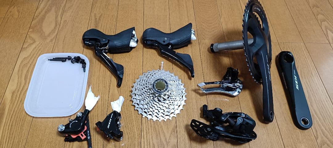 SHIMANO　105油圧　機械式　コンポーネントセット