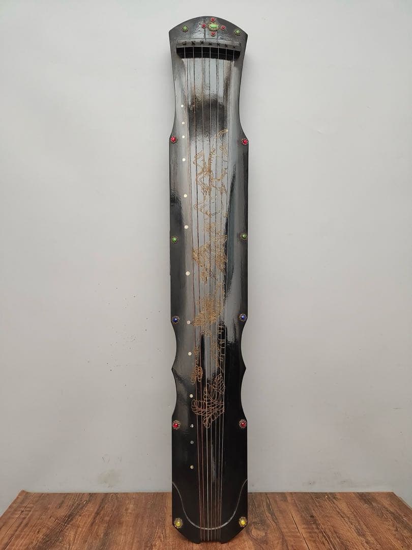 時代物　古琴 「古泉」七弦琴 古美術　骨董品