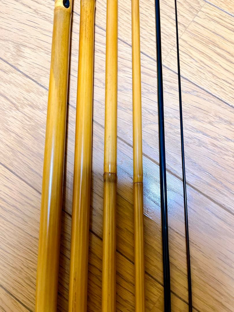 超希少　一心竹　山城　特作　和竿　へら竿　18.1尺