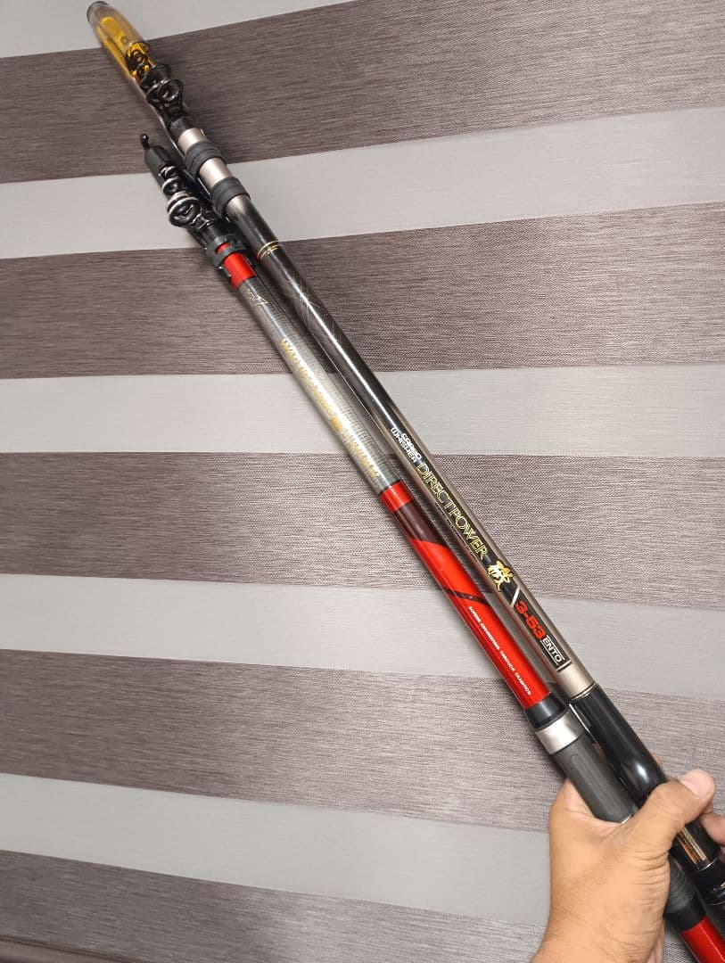 ダイワカーボウィスカー磯3号5.3m&オリムピックウォーテック磯遠投3号5.3m