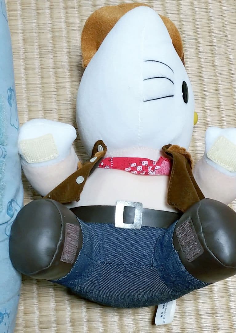 【レア】ハローキティ抱き枕　2000年ヤマキキャンペーン景品　ブルブル目覚まし枕