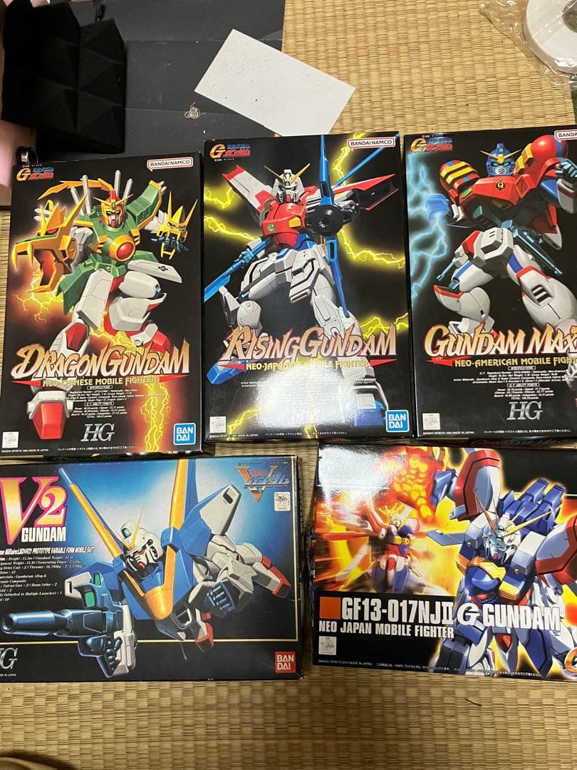 旧キット1/100ドラゴン マックスター ライジング　V2 HGFCゴッド