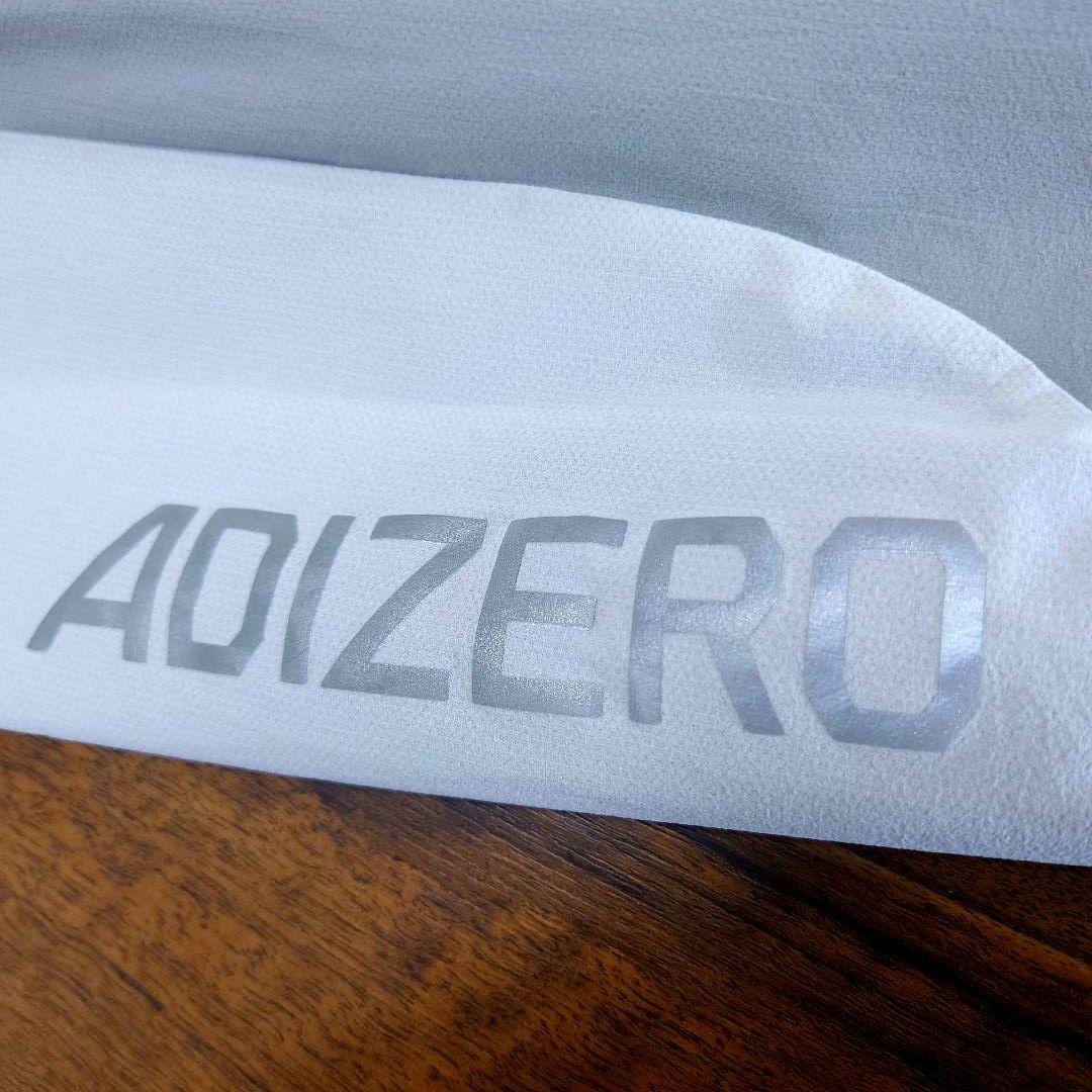 極美品 adidas ADIZERO 駅伝 超軽量ランニングジャケット グレー