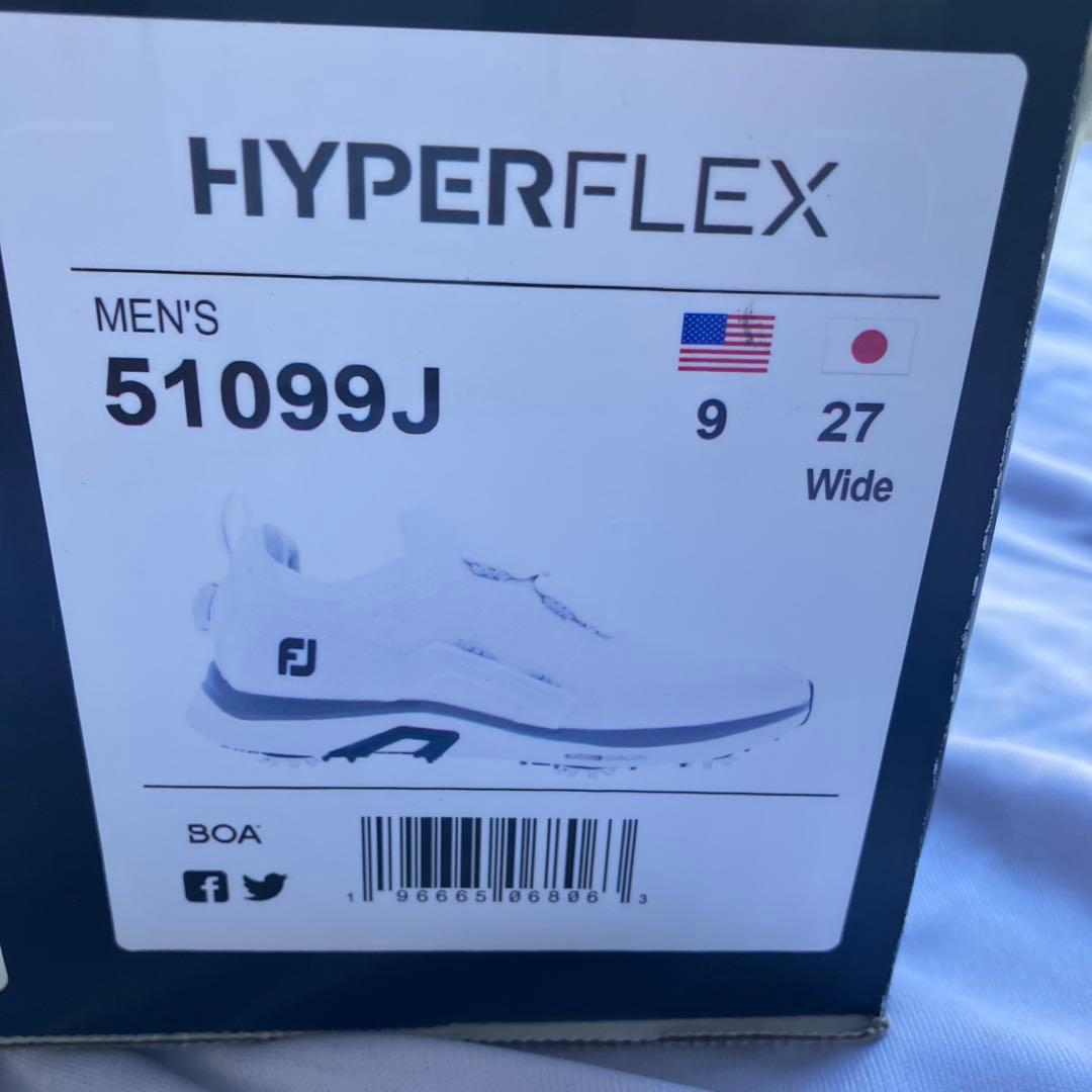 フットジョイHYPER-FLEX 51099J ゴルフシューズ 27.0cm