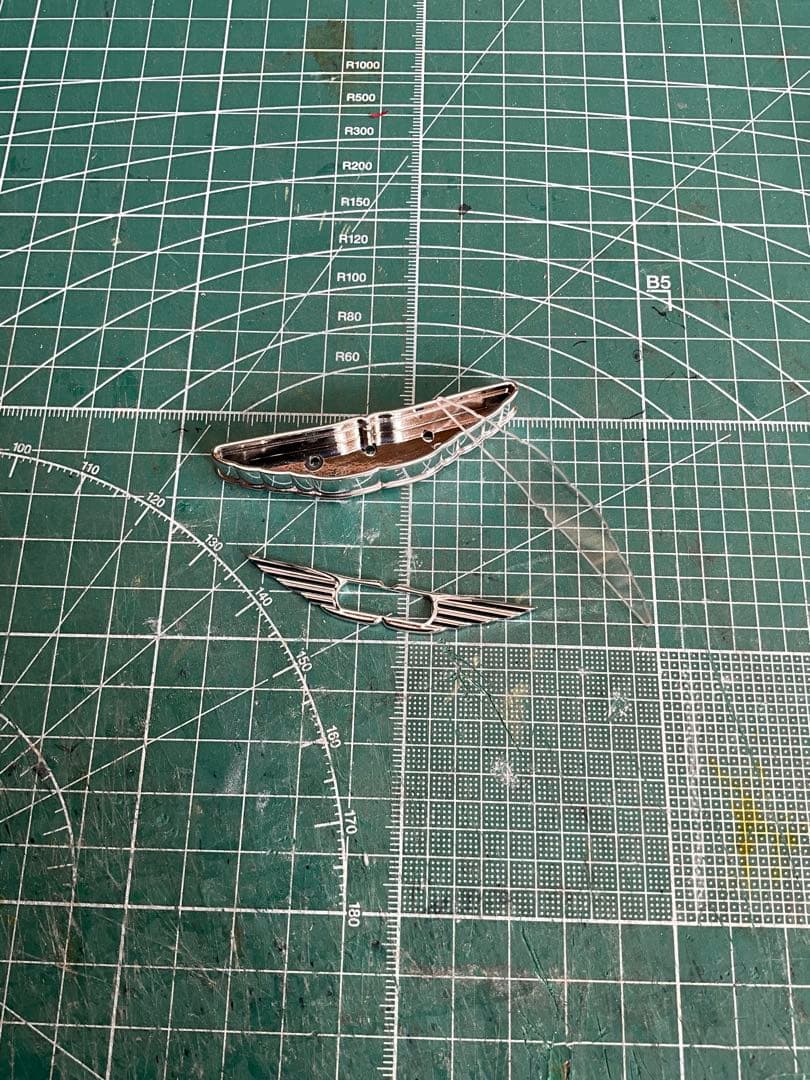 日野バスマーク　タミヤトレーラー　ムネトラ　ラジコン　1/14タミヤ