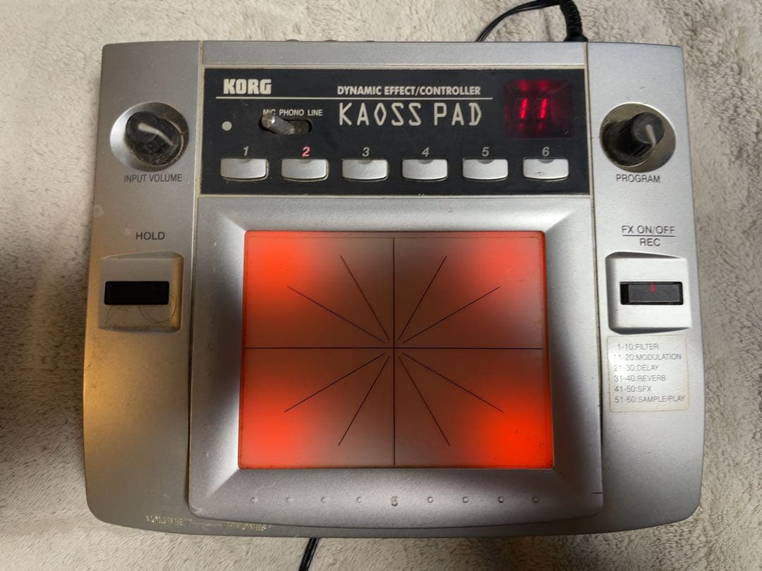 KORG KAOSS PAD KP-1 カオス　パッド　コルグ