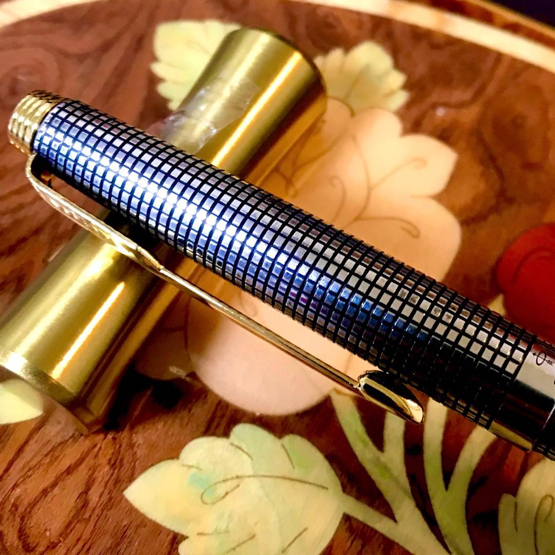 ☆お勧め☆パーカースターリング シルバーボールペン （ジェットストリーム)替芯付