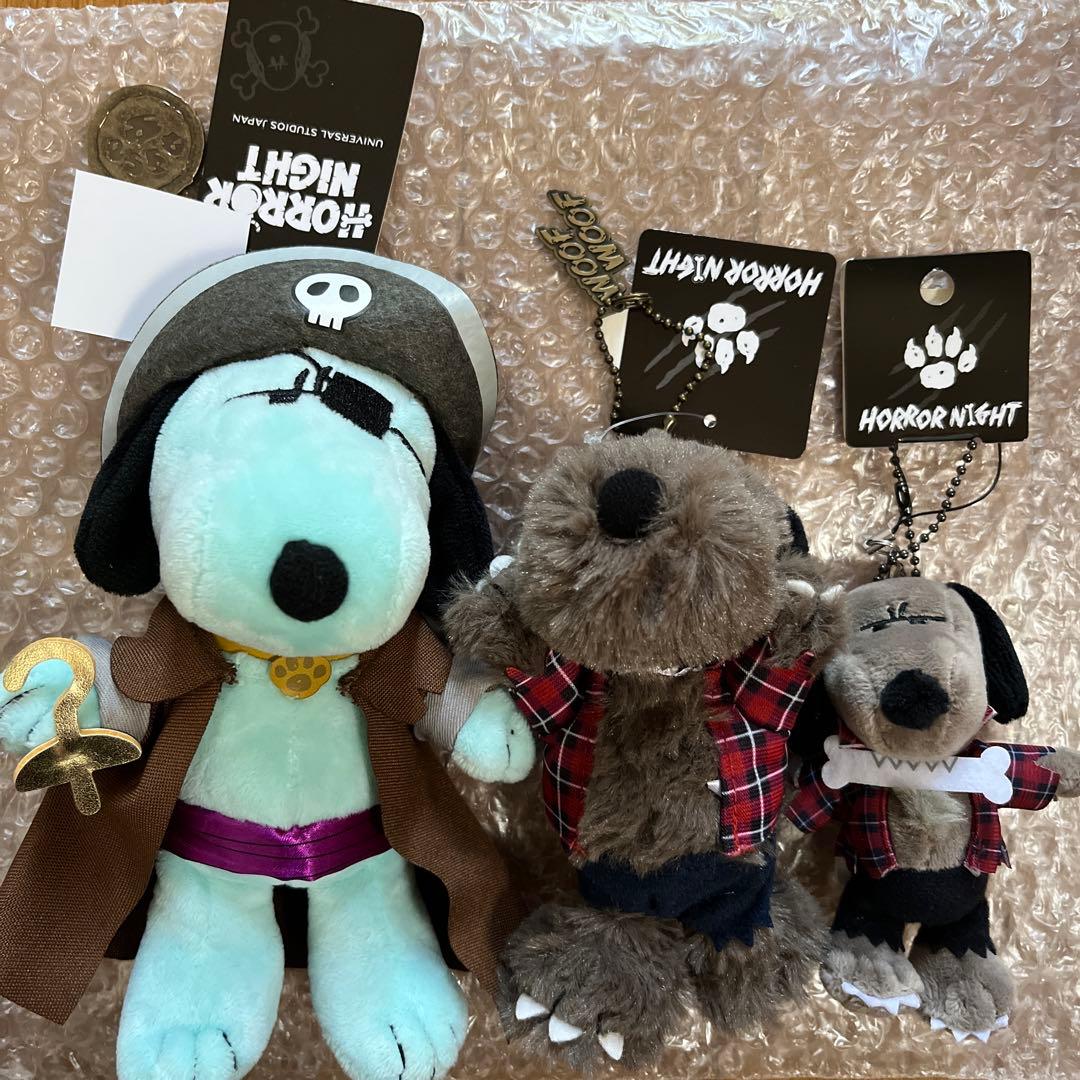 USJ スヌーピー ホラーナイト マスコット