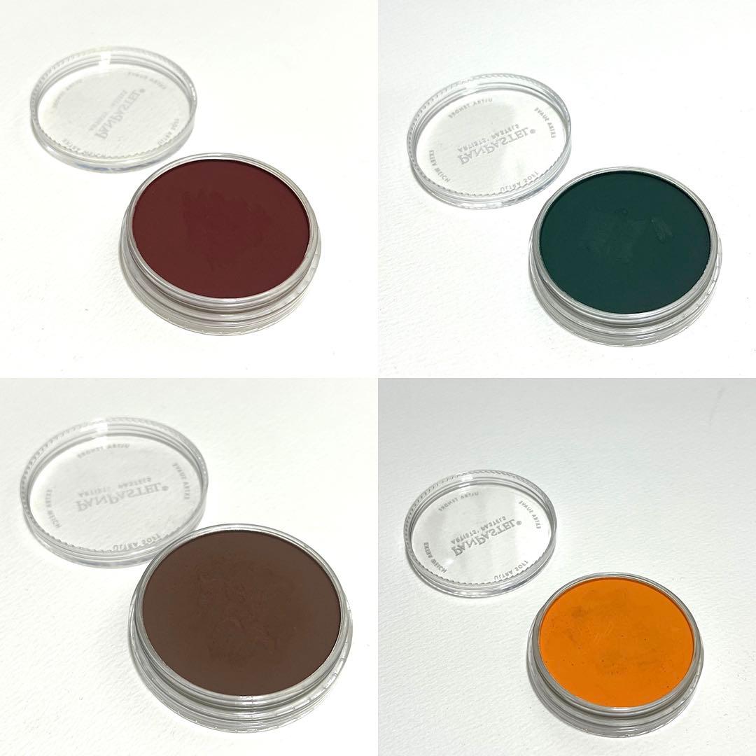 使用少 パンパステル 25色＋ナイフ4本（未開封3色あり・バラ売り不可）