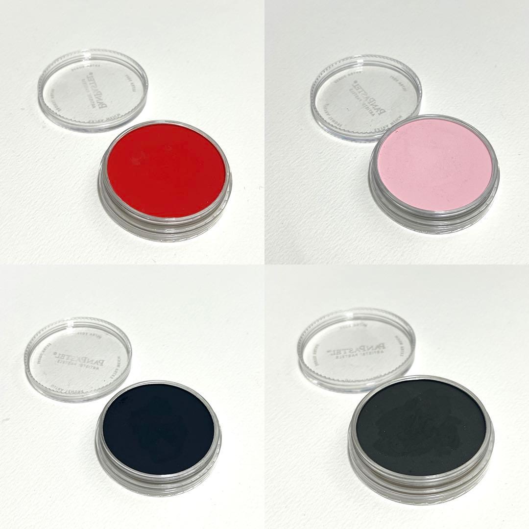 使用少 パンパステル 25色＋ナイフ4本（未開封3色あり・バラ売り不可）