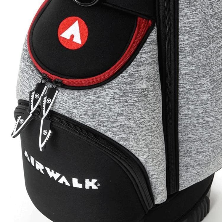 新品 AIRWALK GOLF エアーウォーク スタンドキャディバッグ グレー
