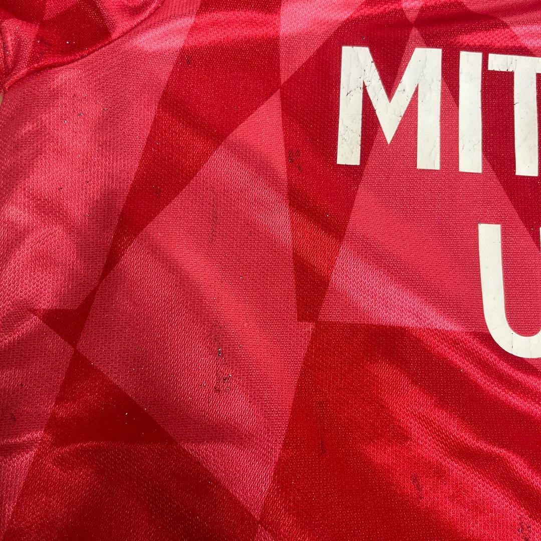 0130-7【激レア】 三菱 浦和レッズ　初期　ユニフォーム　Lサイズ ホーム