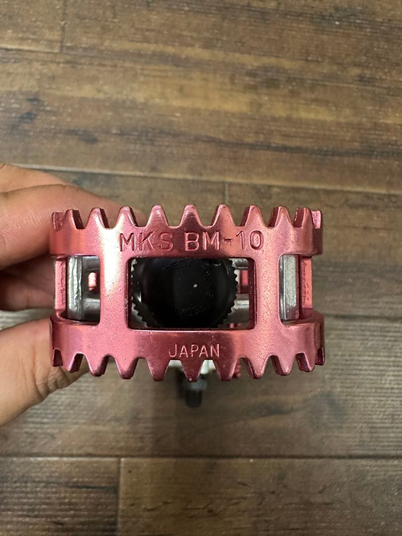 三ヶ島　MKS bm-10 ペダル　1/2シャフト　old bmx 当時物