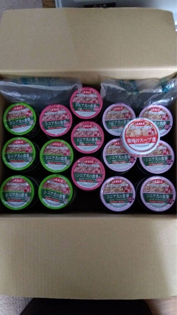 デビフ缶　シニア犬の食事 61個