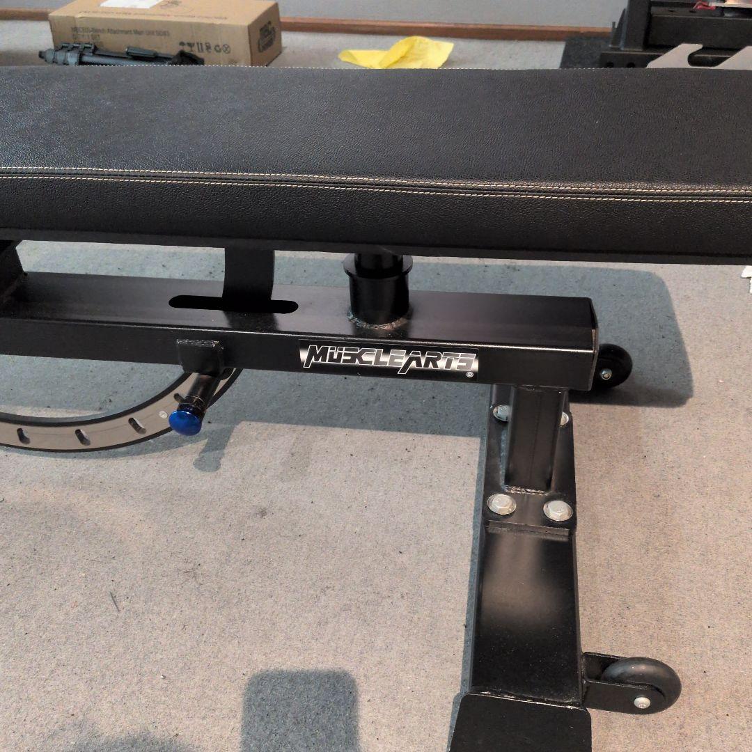 アジャスタブルベンチ　マッスルアーツ製　良品　送料込
