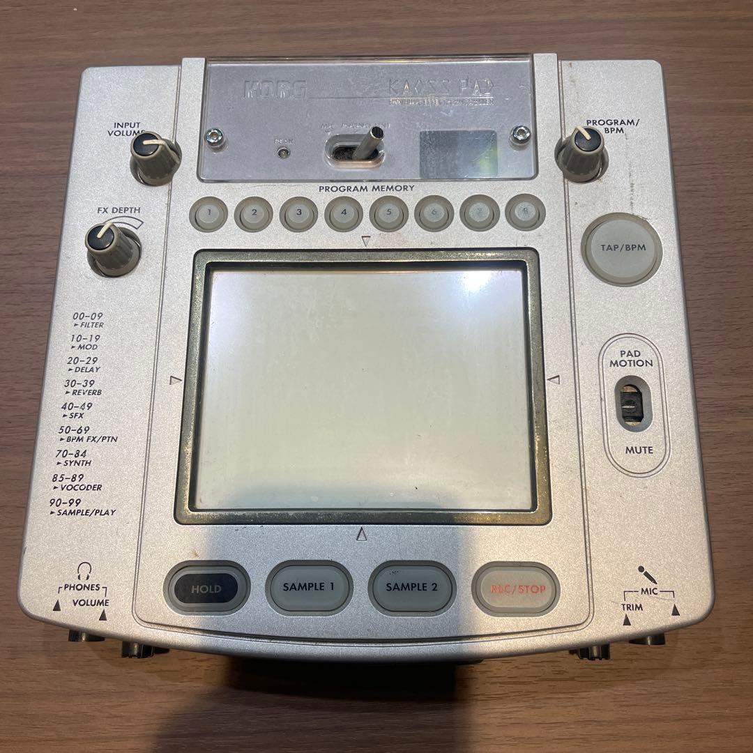 お値下げしました！KORG KAOSSPADKP2 エフェクターACアダプター付