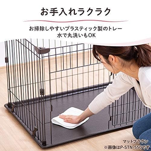 アイリスオーヤマ 犬 サークル システムサークルトレー付き STS-4_corg