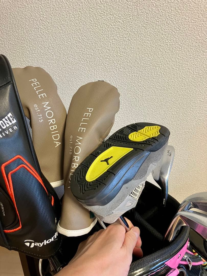 【超レア・美品】NIKE JORDAN 4 ナイキ ジョーダン パターカバー